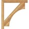Ekena Millwork Westlake Block Rough Sawn Bracket, Western Red Cedar, 4"W x 40"D x 44"H BKT04X40X44WTL05RWR - alternate 3